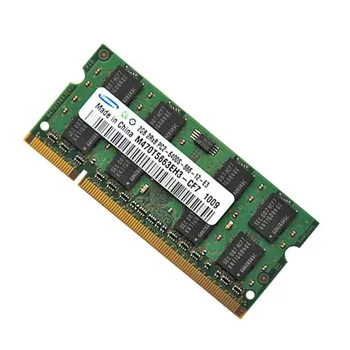 Двухканальный SDRAM RAM 2GB 2Rx8 PC2-6400S-666-12- E3 NO ECC 200Pin 1,8 В SODIMM Ram 2 ГБ Модуль памяти для ноутбука/Notebook