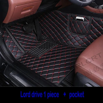 CRLCRT кожаные автомобильные коврики для Chevrolet Cruze 2009 2010 2011-2016 2017 2018 Пользовательские накладки для ног автомобильный ковер автомобильные чехлы
