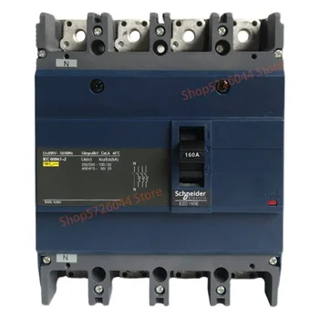 оригинальный автоматический выключатель защиты распределения в пластиковом корпусе 4P, 25kA, ток рамки 160A, EZD160E4100N, EZD160E4125N, EZD160E4160N