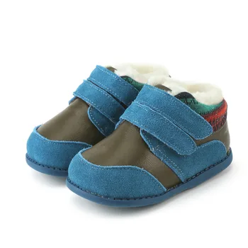 Tipsietoes/ Зимняя детская обувь, Кожаные Ковбойские ботинки Martin Kids, Модные Кроссовки для мальчиков, детские Ботильоны Bota