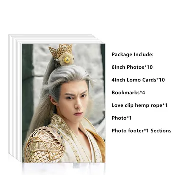 Китайский Актер Ван Хэ Ди Дон Фан Цин Цан Цан Лан Цзюэ HD Плакат + Календарь + Закладка + Наклейки на открытки + Фото значка Lomo Cards