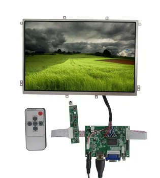 10,1-дюймовый IPS экран, ЖК-монитор, совместимый с HDMI/VGA/AV драйвером, плата управления для Lattepanda, Raspberry Pi Banana Pi