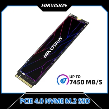 Твердотельный накопитель HIKVISION SSD PCIE 4.0 NVME M2 7400MB/S 512gb/1tb/2tb M.2 M2 2280 Внутренний SSD-накопитель Для настольного ноутбука PS5