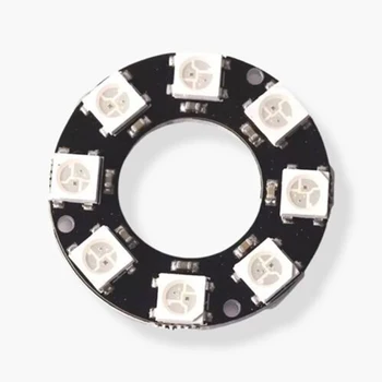 Светодиодное кольцо 5V С Индивидуальным Адресом RGB LED NeoPixel Ring Для Arduino WS2812 Полноцветная Драйверная Лампа Портативные Аксессуары Для Освещения