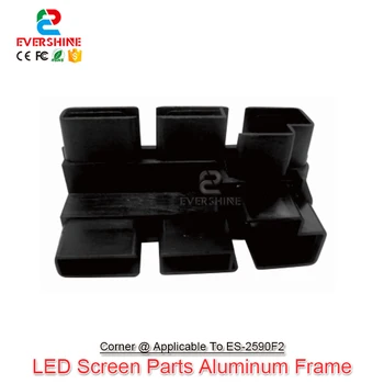 Пластиковый Прямой уголок 2590F2 для внутреннего полуоткрытого светодиодного дисплея с алюминиевой рамкой, аксессуары