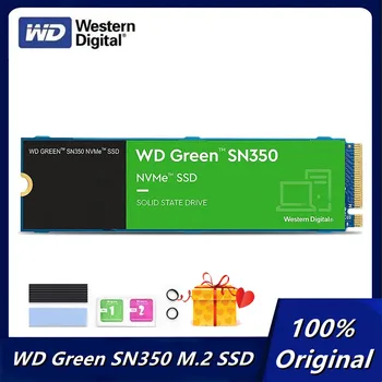 Оригинальный WD Green SN350 1T 2T 480GB 240GB NVMe M2 SSD PCIe 3,0 M.2 2280 Внутренний твердотельный накопитель со скоростью до 3200 Мбит/с.