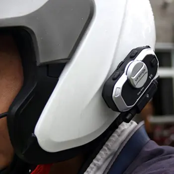 Переговорное устройство Easy Rider Vimoto V6 для мотоциклетного шлема, Стереогарнитура для мобильного телефона, Беспроводная совместимость с GPS, 2 радиостанции