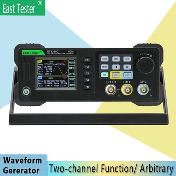 East Tester Мини Двухканальная функция/Генератор сигналов произвольной формы Источник сигнала ET33C 20 МГц 40 МГц 60 МГц Частотомер