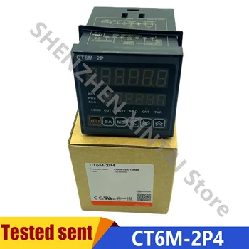 Новый Оригинальный подлинный многофункциональный таймер CT6M-2P4 (CT6-2P) 100-240 В переменного тока (50-60 Гц)
