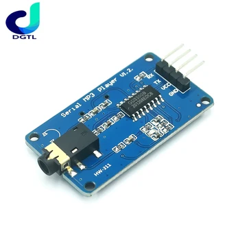 Модуль последовательного MP3-плеера YX6300 UART Control AVR/ARM/PIC для arduino