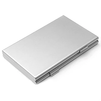 Алюминиевый футляр для карт памяти, коробка, держатели для 24 шт. карт TF Micro-SD, случайный цвет