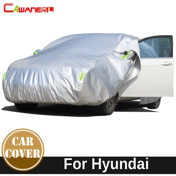Cawanerl для Hyundai Accent Solaris ix25 утолщенный хлопковый автомобильный чехол Водонепроницаемый солнцезащитный козырек Снег, дождь, Град, пылезащитный чехол