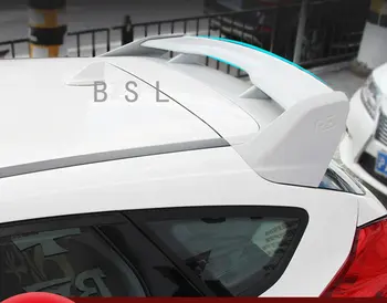 Материал из АБС-пластика неокрашенный цвет Крыло заднего багажника губа Задний спойлер Автомобильный стайлинг для Ford Focus RS спойлер 2015-2018