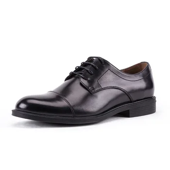 Обуви для мужчин, платье натуральная кожа осень дизайнер ручной работы удобные качественные элегантные черные свадебные туфли социального мужской