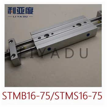 Скользящий цилиндр STMB STMB16-75 STMB16-100 STMS16-75 STMS16-100 двухполюсный двухосный двойной направляющий цилиндр пневматические компоненты