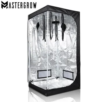 MasterGrow 50x50x100 см Палатка Для Выращивания Гидропоники в помещении, Коробка Для Выращивания растений В помещении, Светоотражающие Майларовые Нетоксичные Садовые Теплицы