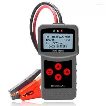 Цифровой тестер емкости автомобильного аккумулятора MICRO-200PRO для разгрузки автомобиля