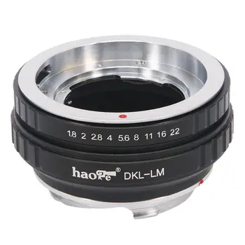 Адаптер для крепления объектива Haoge для объектива Voigtlander Retina DKL к камере Leica M-mount