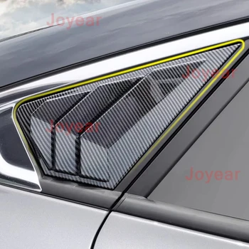 Для Ford Mondeo 2022 Автомобильная передняя задняя треугольная шторка, отделка бокового окна, внешние защитные аксессуары из АБС-хрома