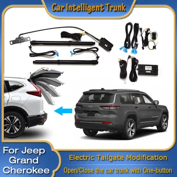 Для Jeep Grand Cherokee WL 2021 ~ 2023 Автомобильное Открывание багажника с Электроприводом, Интеллектуальная стойка для подъема задних ворот