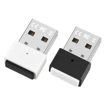 Беспроводной USB-адаптер Plug and Play Bluetooth 5,3 Мини-адаптер с поддержкой ключа Win8.1/10/11 для клавиатуры ПК, беспроводной мыши