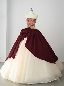 Элегантные свадебные платья с цветочным принтом 2022, vestido de novia, Винтажное платье из Тюля Трапециевидной формы для Новобрачных, Одежда для тостов
