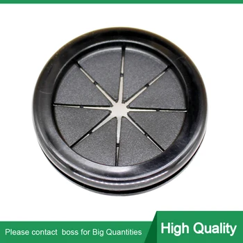 10шт Диаметр канавки 20-50 мм, черный синтетический каучук круглой формы, односторонние провода, прокладка, защитные кольца