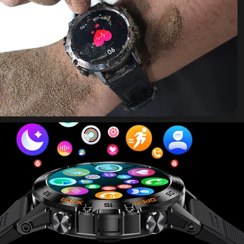 для Huawei Nova10SE ZTE HTC Smartwatch 2023 BLUETOOTH Звонки Смарт-часы Мужские женские Спортивные Фитнес-браслеты Монитор сердечного ритма Сна