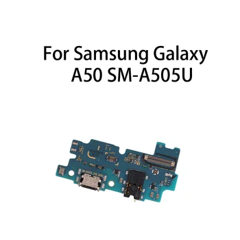 Зарядный шлейф для Samsung Galaxy A50 SM-A505U (США) USB-порт для зарядки, разъем для док-станции, плата для зарядки, гибкий кабель
