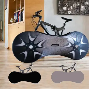 Пылезащитный чехол для велосипеда, Эластичный защитный чехол для защиты от пыли и царапин, Чехол для рамы колес, Аксессуары для велоспорта