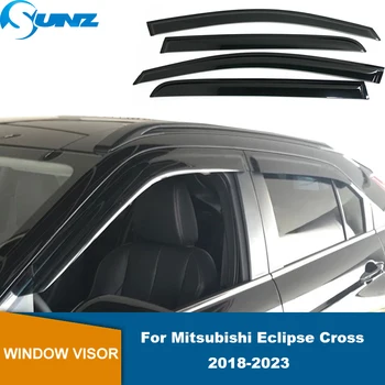 Дефлектор окна автомобиля для Mitsubishi Eclipse Cross 2018 2019 2020 2021 2022 2023, Оконный козырек, Тент, Навес, Защита От Солнца и Дождя