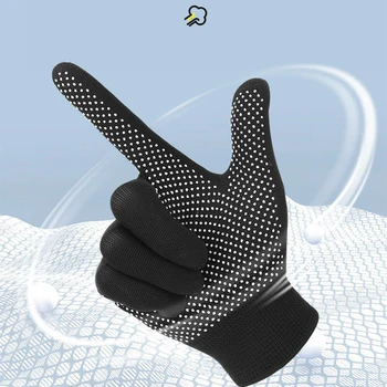 Новые противоскользящие дышащие перчатки, ветрозащитные спортивные перчатки для езды на автомобиле, мотоцикле, Тонкие легкие перчатки с сенсорным экраном для мужчин и женщин