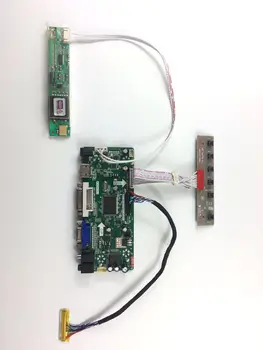 M.NT68676.2A Плата контроллера для ремонта ЖК-дисплея DIY kit DVI VGA для 15,4-дюймового ЖК-экрана QD15TL01 1280х800 Бесплатная доставка