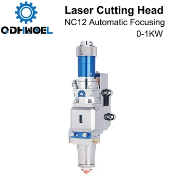QDHWOEL WSX 0-1 кВт Волоконно-лазерная режущая головка NC12 с автоматической фокусировкой 1000 Вт для резки металла