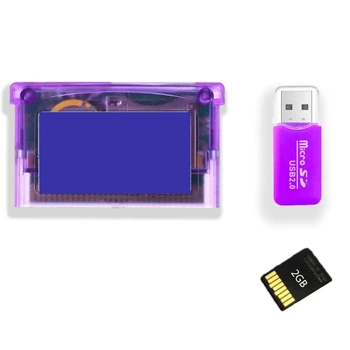 Карта Адаптер для SD-флэш-карты Картридж 2 ГБ Устройство резервного копирования игр с USB-накопителем Прямая поставка