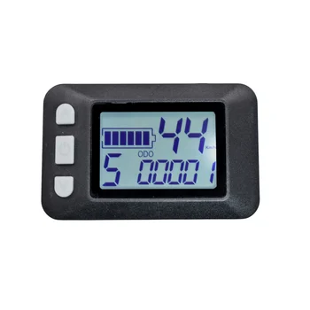 P9 ЖК-дисплей Измеритель приборной панели ЖК-экран 24 В 36 В 48 В 60 В Электрический Велосипедный счетчик для Электрического Скутера ЖК-дисплей (6PIN)