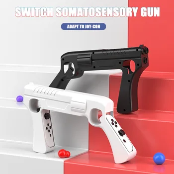 для Nintendo Switch Ns Oled Joycon Рукоятка в форме пистолета, ручка для сенсорного контроллера, подставка для игрового контроллера, игровые аксессуары