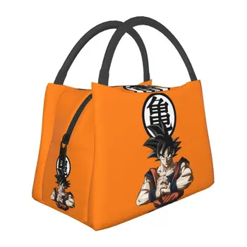 Изготовленные на заказ сумки для ланча Son Goku, женские сумки-охладители, термоизолированный ланч-бокс для работы или путешествий