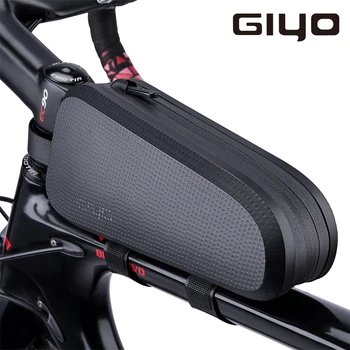 GIYO G-17 Велосипедная Черная Сумка Большой емкости, Нейлоновые Сумки с верхней Трубкой, 123 г, Аксессуары Для Велосипедов