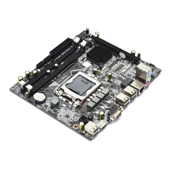 Материнская плата H55 LGA1156 DDR3 поддерживает 8G SATA2.0 PCI-E X16 для серверной серии LGA1156