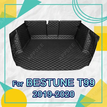 Автоматический коврик для багажника с полным покрытием Для BESTUNE T99 2019 2020 Кожаный чехол для багажника Автомобиля, Аксессуары для защиты интерьера Грузового лайнера