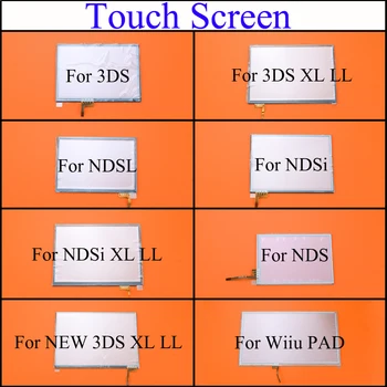 YuXi Прозрачная Сменная сенсорная панель дисплея digitizer для Nintendo DS Lite NDSL для нового 3DS NDSi XL LL для Wiiu PAD