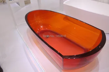 1800x800x500 мм Прозрачная ванна из акриловой смолы, Новый Дизайн, Отдельно стоящая ванна для Замачивания - 1027