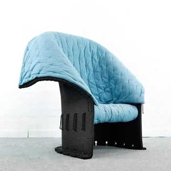 Одноместный диван-кресло с высокой спинкой Италия Того же дизайна, что и дизайнерское современное творческое кресло для отдыха Crown Armchair