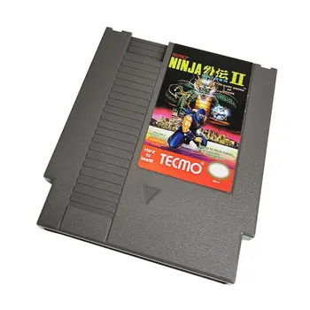 Для классической игры NES - Ninja Gaiden II (2) Игровой картридж для консоли NES 72 контакта 8-битная игровая карта