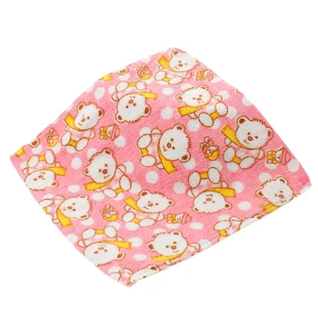 Y55B хлопчатобумажное полотенце для лица, Детское полотенце для вытирания, Нагрудники для кормления, Квадратный носовой платок для новорожденных