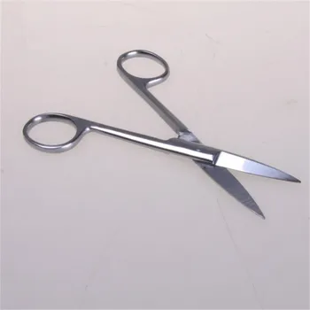 140-200мм Перевязочные ножницы из нержавеющей стали для стрижки волос Хирургические Стоматологические Тупые острые