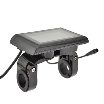 Регулятор скорости ЖК-дисплей S900 для электровелосипеда, замена части вилки для электрического велосипеда, черная панель управления скоростью езды