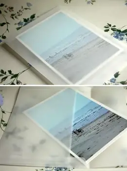 50шт Корейские Старинные Пустые Полупрозрачные пергаментные конверты DIY Многофункциональный прекрасный модный Подарок