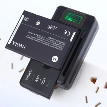 2022 Мобильное Зарядное устройство Универсальный ЖК-дисплей С Индикаторным Экраном USB-Порт Для Зарядных устройств сотовых телефонов Зарядка Аккумулятора UK EU Plug